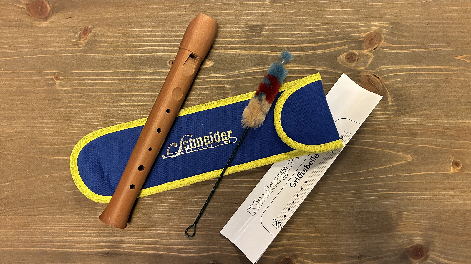 Gebr. Schneider Kindergartenflöte 6 Töne Birne Ltd.